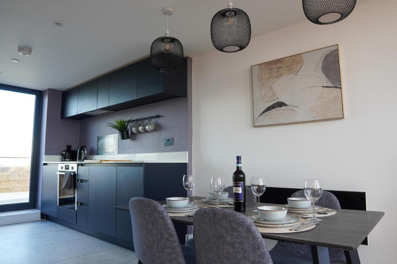 3Br Manchester Penthouse - Sky Garden & City Views Eksteriør bilde